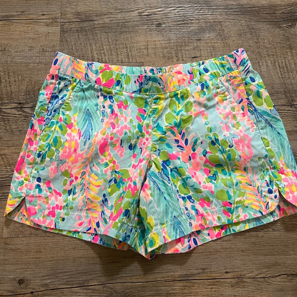 Lilly Pulitzer bright printed shorts